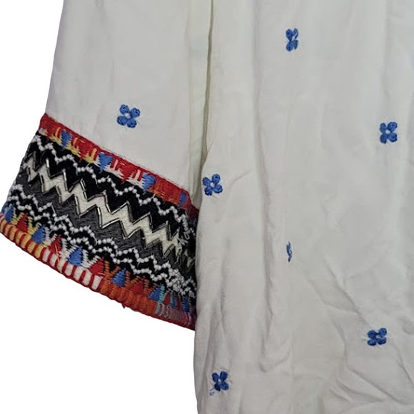 Anthropolgie- RD Koko- Embroidered and beaded Swing Cardigan- size XS - Picture 6 of 9